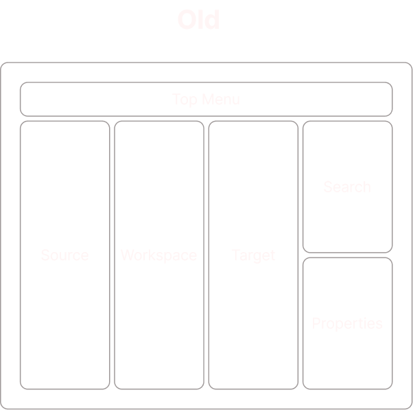 Old layout diagram